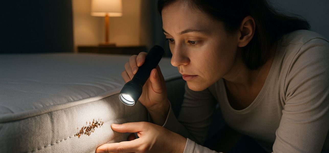 Identifier la présence de punaises de lit