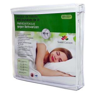 Housse de matelas Sweet Cocoon - Protection intégrale 6 faces (épaisseur 20 cm)