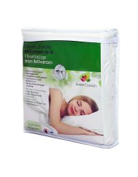 Lot de 2 housses d'oreiller anti-punaises de lit 650 x 700 (L x l mm), protection complète 360°, marque suisse Sweet Cocoon